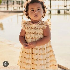 Pink chicken dress set